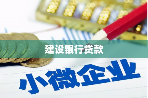 灌南建设银行贷款