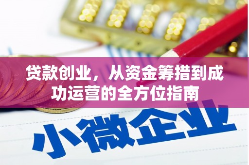 灌南贷款创业，从资金筹措到成功运营的全方位指南