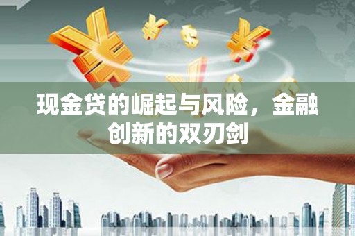 灌南现金贷的崛起与风险，金融创新的双刃剑