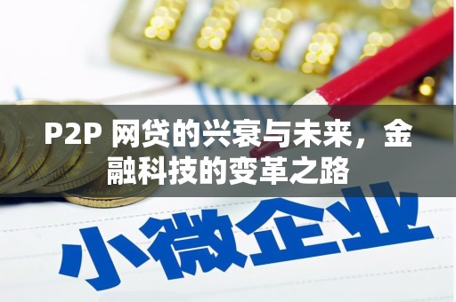 灌南P2P 网贷的兴衰与未来，金融科技的变革之路