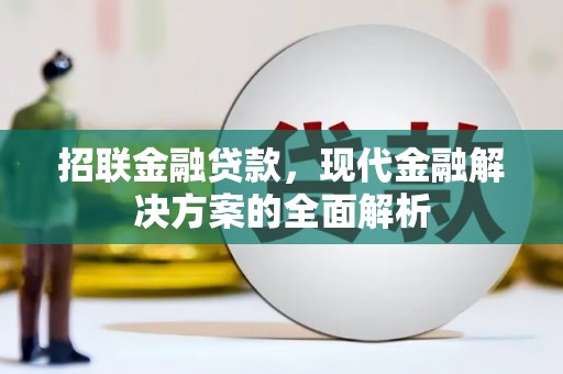 灌南招联金融贷款，现代金融解决方案的全面解析