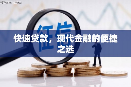 灌南快速贷款，现代金融的便捷之选