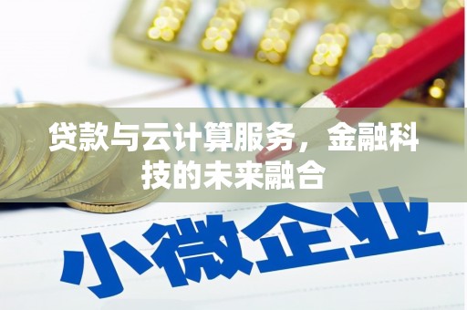 灌南贷款与云计算服务，金融科技的未来融合