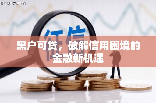 灌南黑户可贷，破解信用困境的金融新机遇
