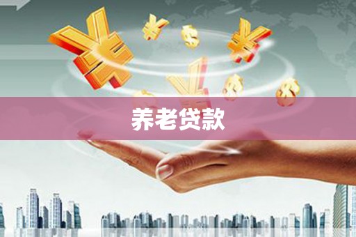 灌南养老贷款